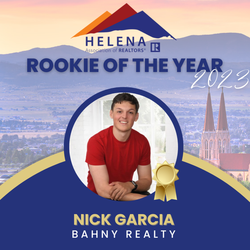 Rookie of the Year, Nick Garcia, Bahny Realty