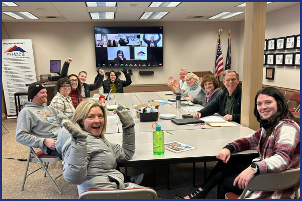 photo of a committee meeting